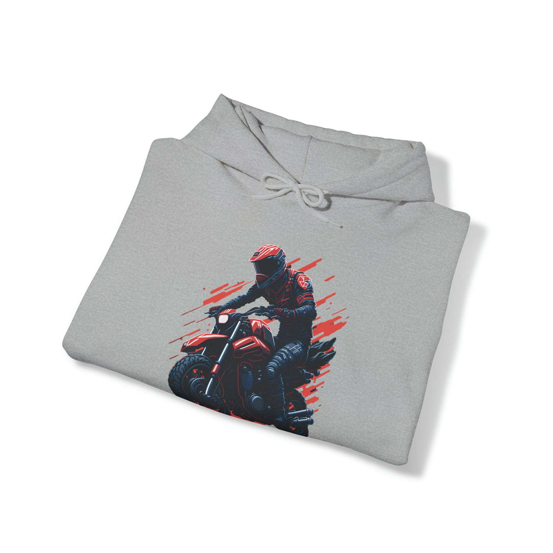 Biker Unisex Hooded Sweatshirt