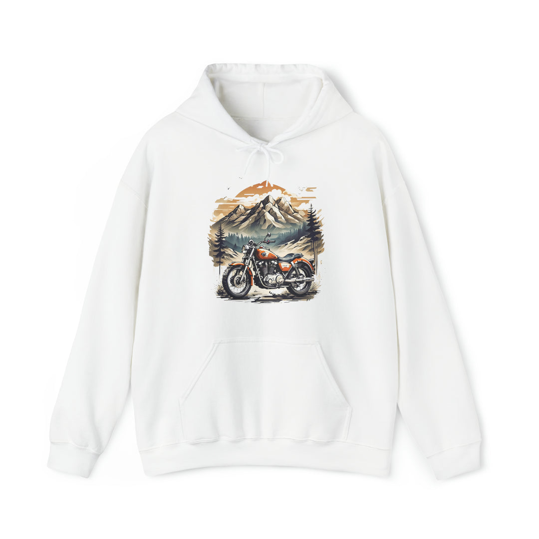 Highland Motorbike Unisex Hoodie - Wave Fusions