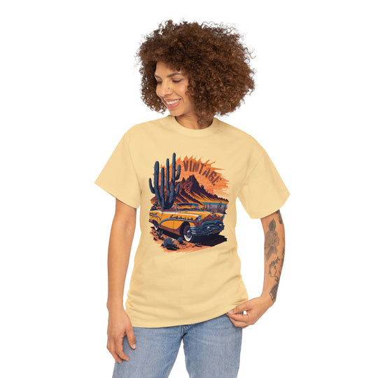 Vintage Desert Ride T-shirt - Vintage City Fashion