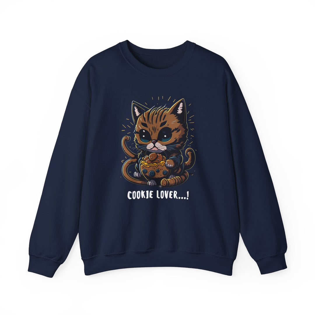 Cookie Lover Cat Sweatshirt - Sugary Paws