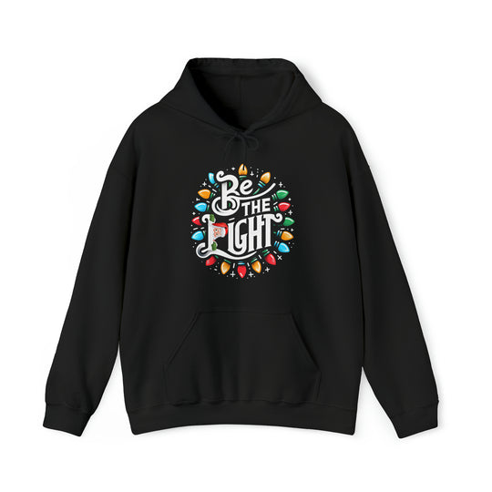 Be The Light Christmas Unisex Hoodie - Wave Fusions