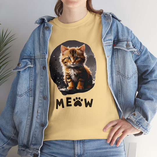 Lunar Kitten T-Shirt - Moonglow Cat