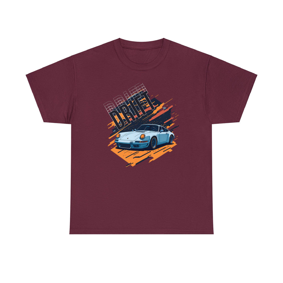 Classic Porsche Drift Tee - Wave Fusions Fashion Line