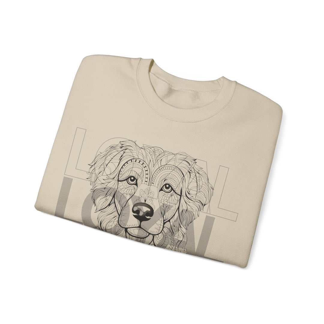 Loyal Dog Tribal Canine Sweatshirt - Mythical Mutt