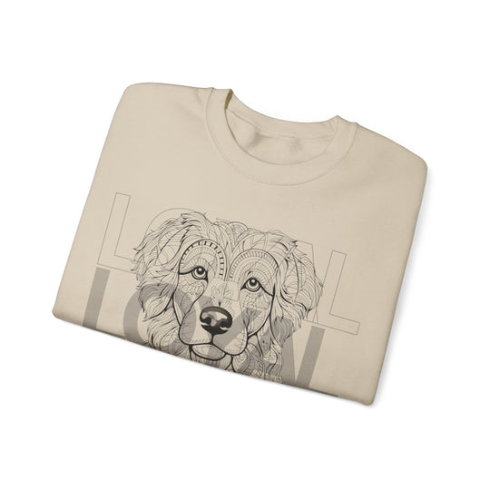 Loyal Dog Tribal Canine Sweatshirt - Mythical Mutt