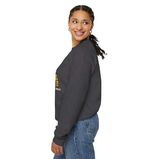 Explore more or Stay Home Sweatshirt - Adventure Awaits