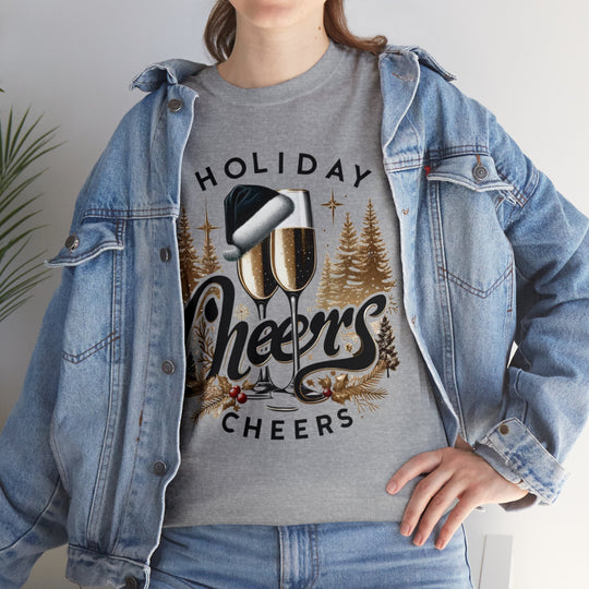 Holiday Cheers Unisex T Shirt - Wave Fusions