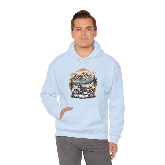 Highland Motorbike Unisex Hoodie - Wave Fusions