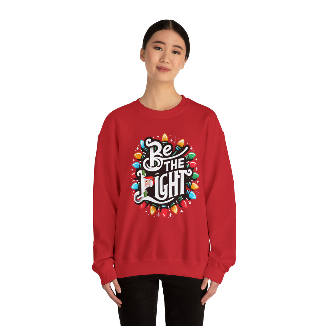 Be The Light Christmas Unisex Sweatshirt - Wave Fusions