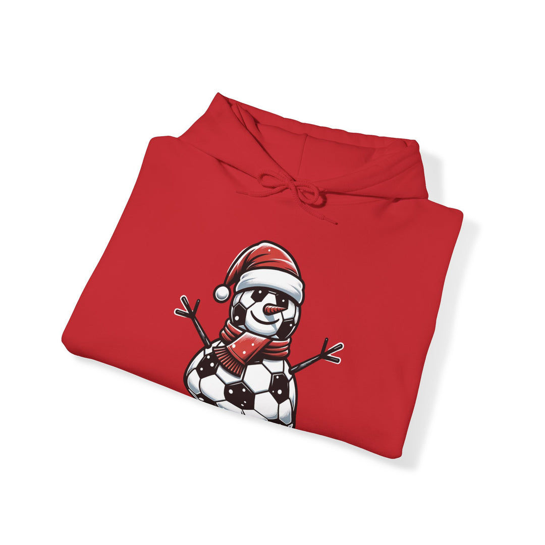 Football Santa Unisex Hoodie - Wave Fusions