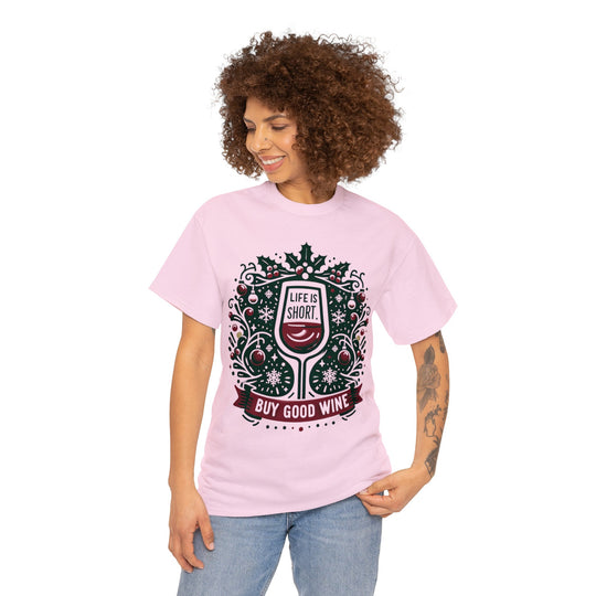 Buy Good Wine Unisex T Shirt - Wave Fusions