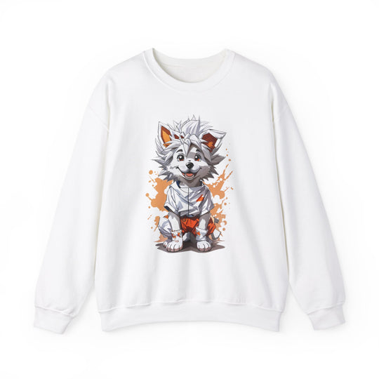 Sporty Pup Sweatshirt - Athletic Spirit