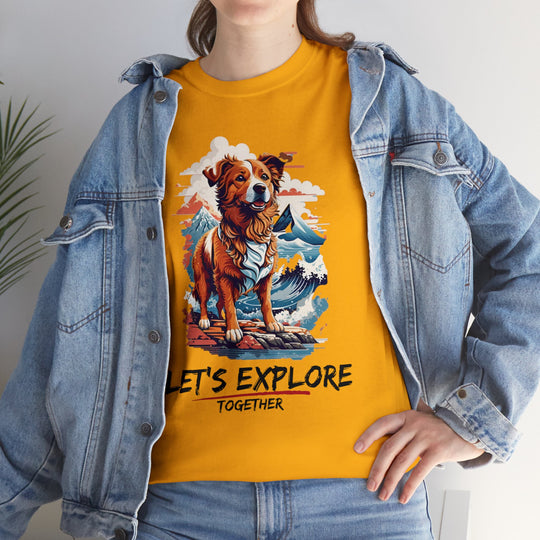 Lets Explore Together Adventure Buddy T Shirt