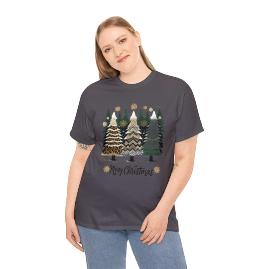 Designed Christmas Trees Unisex T Shirt