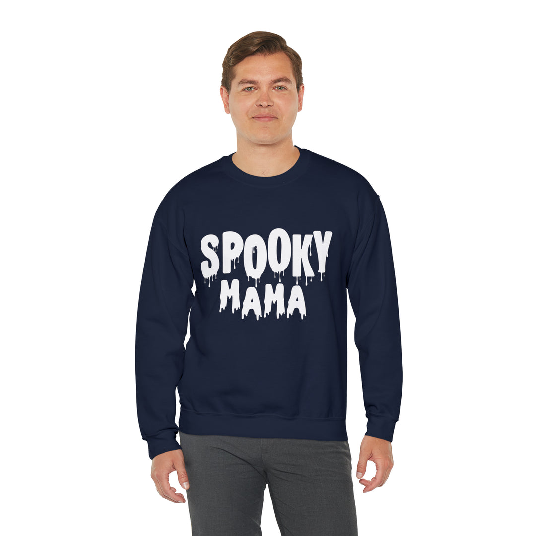 Spooky Mama Unisex Heavy Blend™ Crewneck Sweatshirt - Wave Fusions