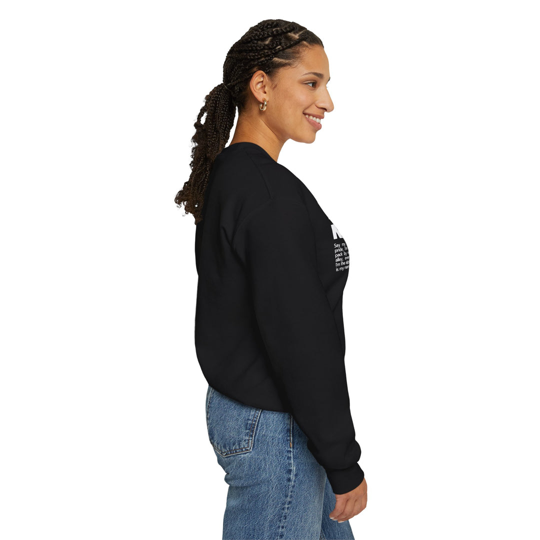 King of the Streets Bulldog Sweatshirt - Bulldog Royalty Attire