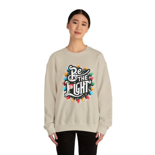 Be The Light Christmas Unisex Sweatshirt - Wave Fusions