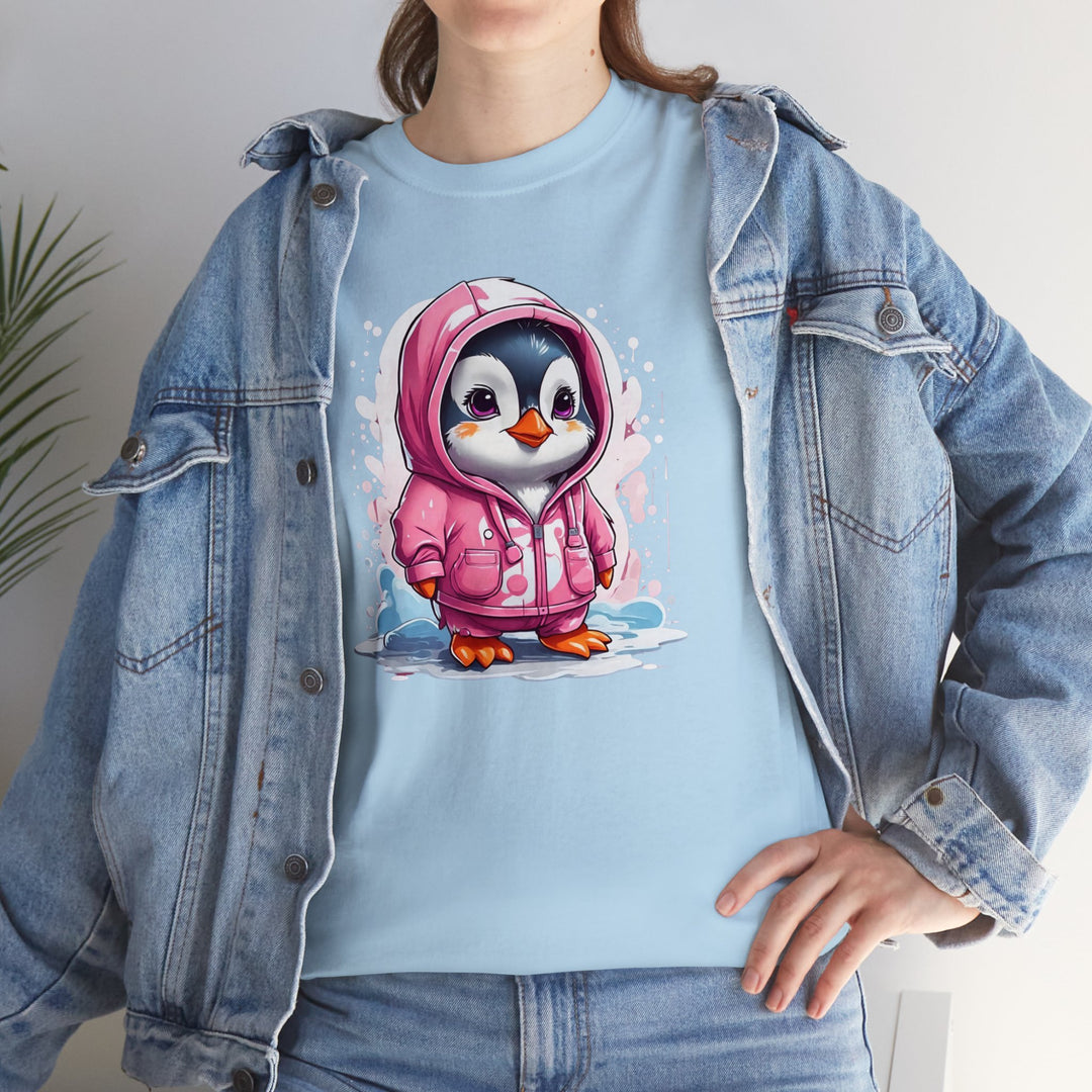 Penguin Unisex Heavy Cotton Tee - Wave Fusions