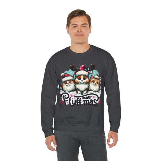 Merry Fluffmas Christmas Unisex Sweatshirt