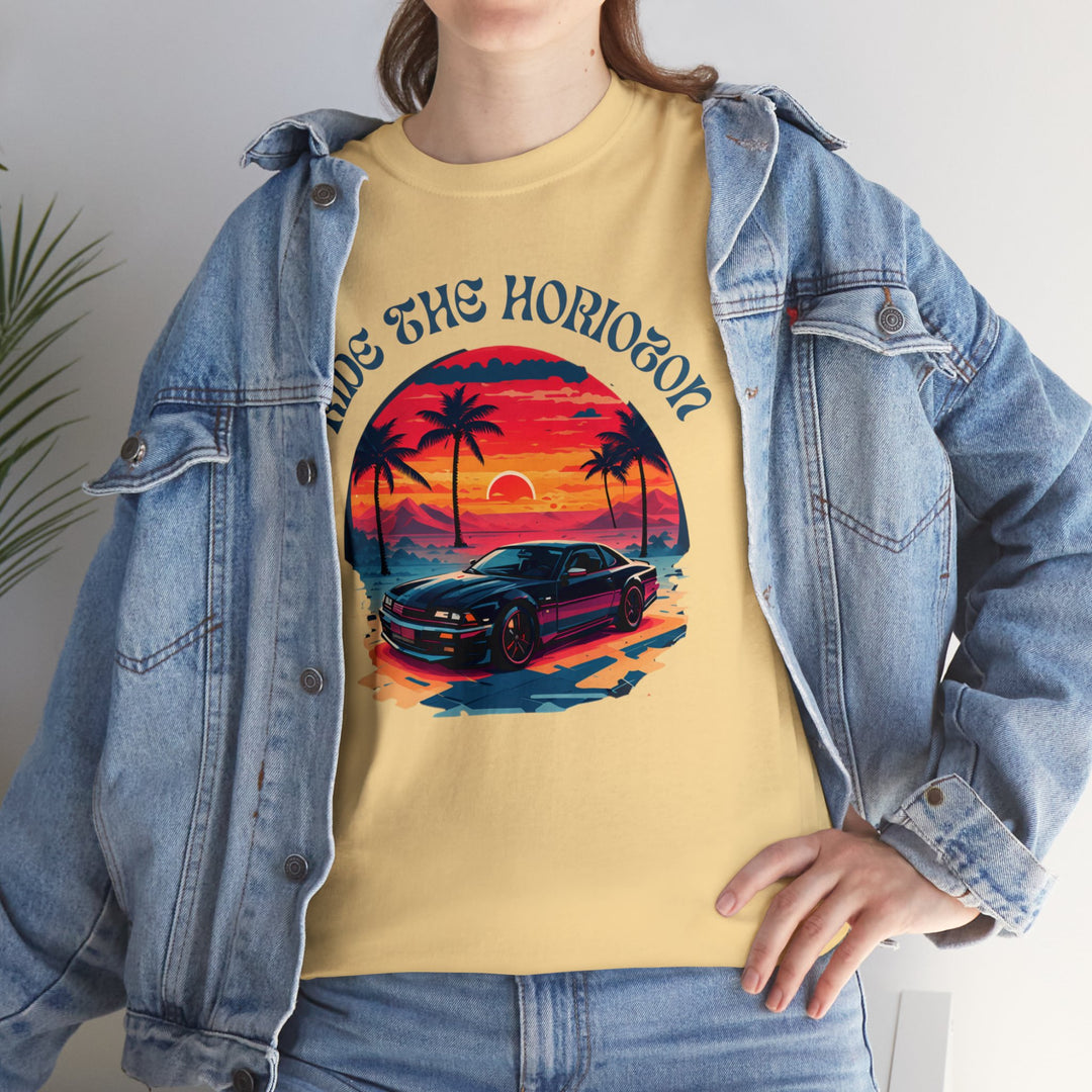 Ride the Horizon T-shirt - Vintage City Fashion