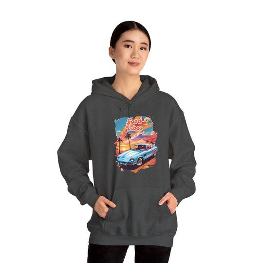 Vintage Ride Good Vibes Hoodie-  Easy Rider Fashion