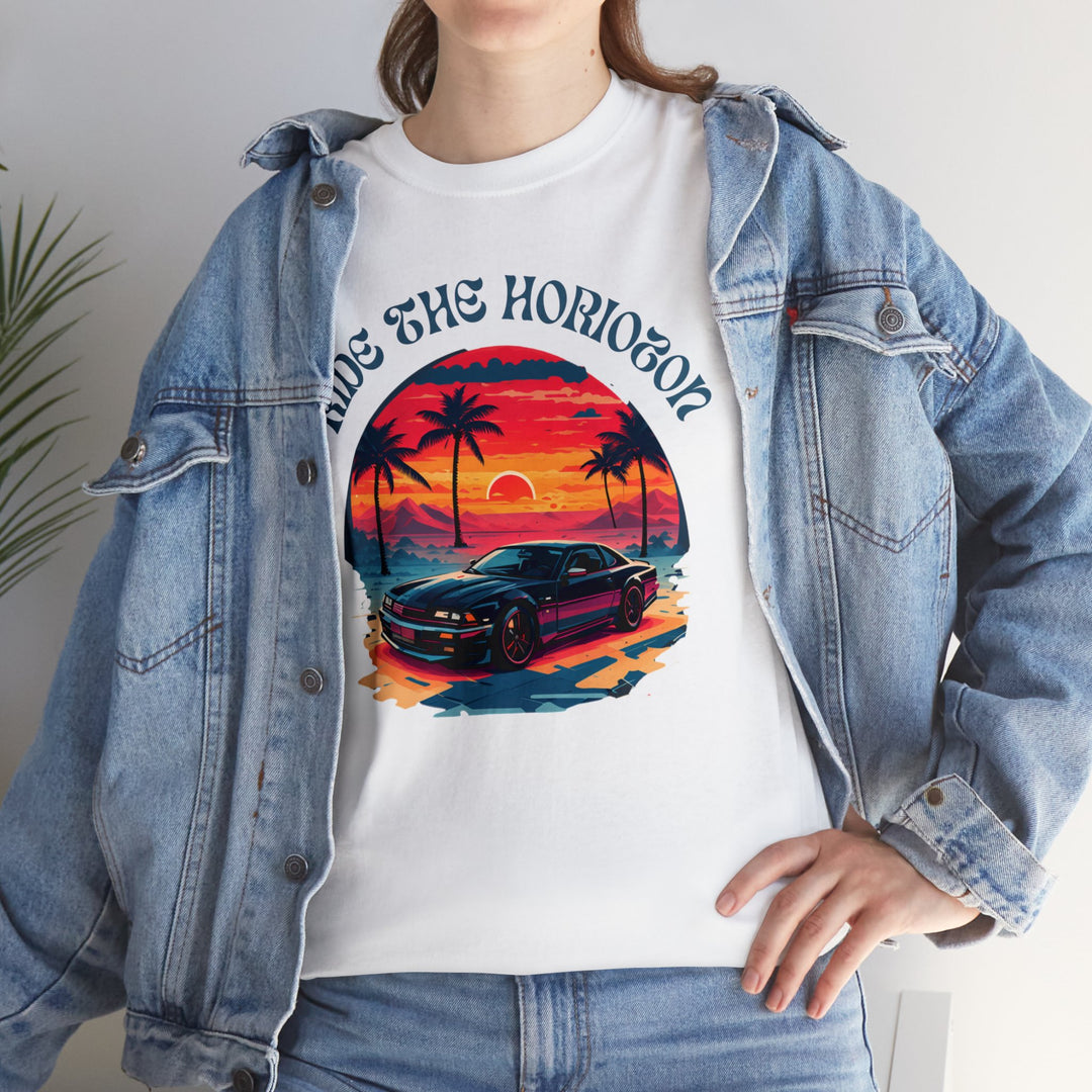 Ride the Horizon T-shirt - Vintage City Fashion