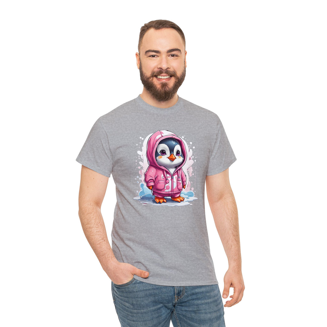 Penguin Unisex Heavy Cotton Tee - Wave Fusions