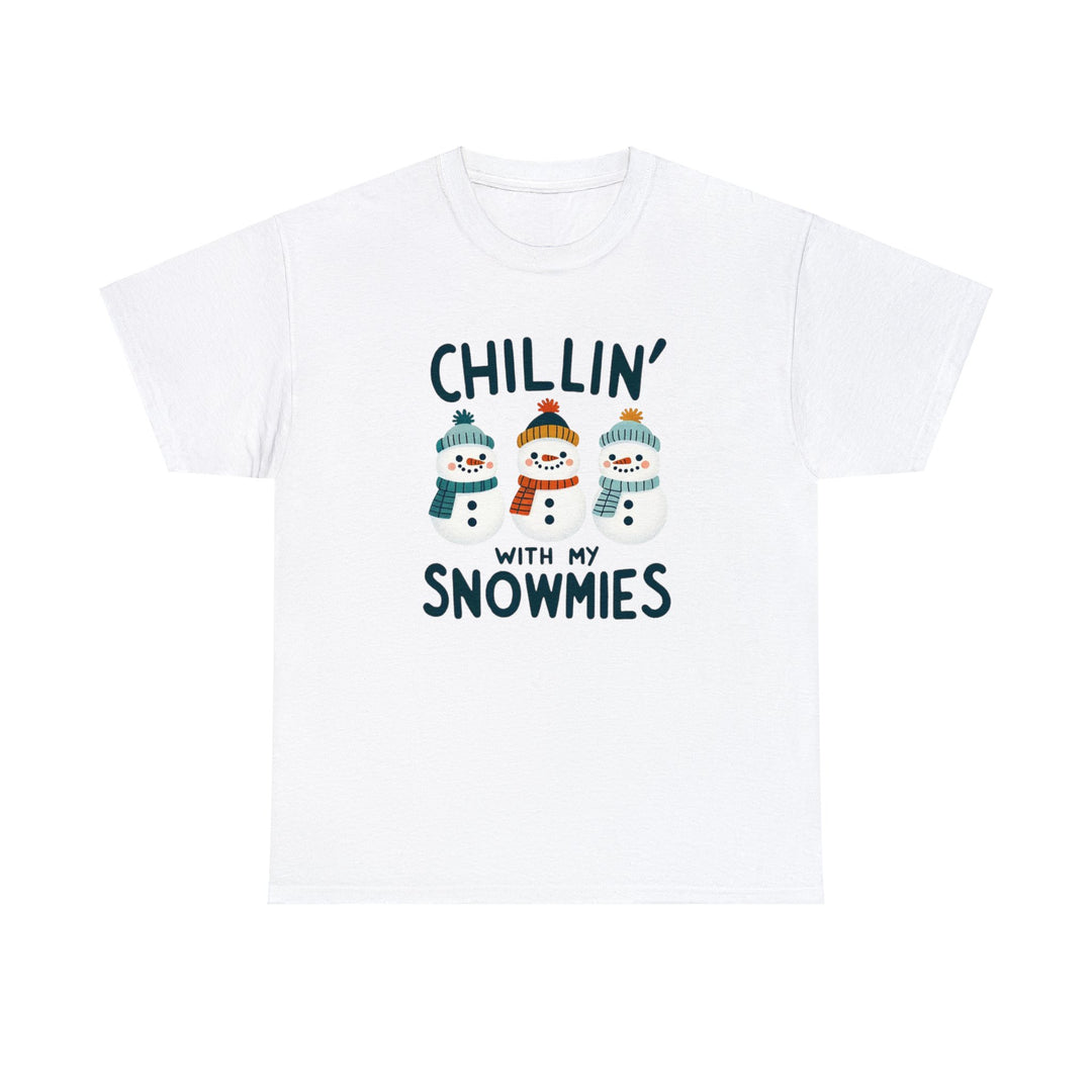 Chillin' Snowmies Unisex T Shirt - Wave Fusions