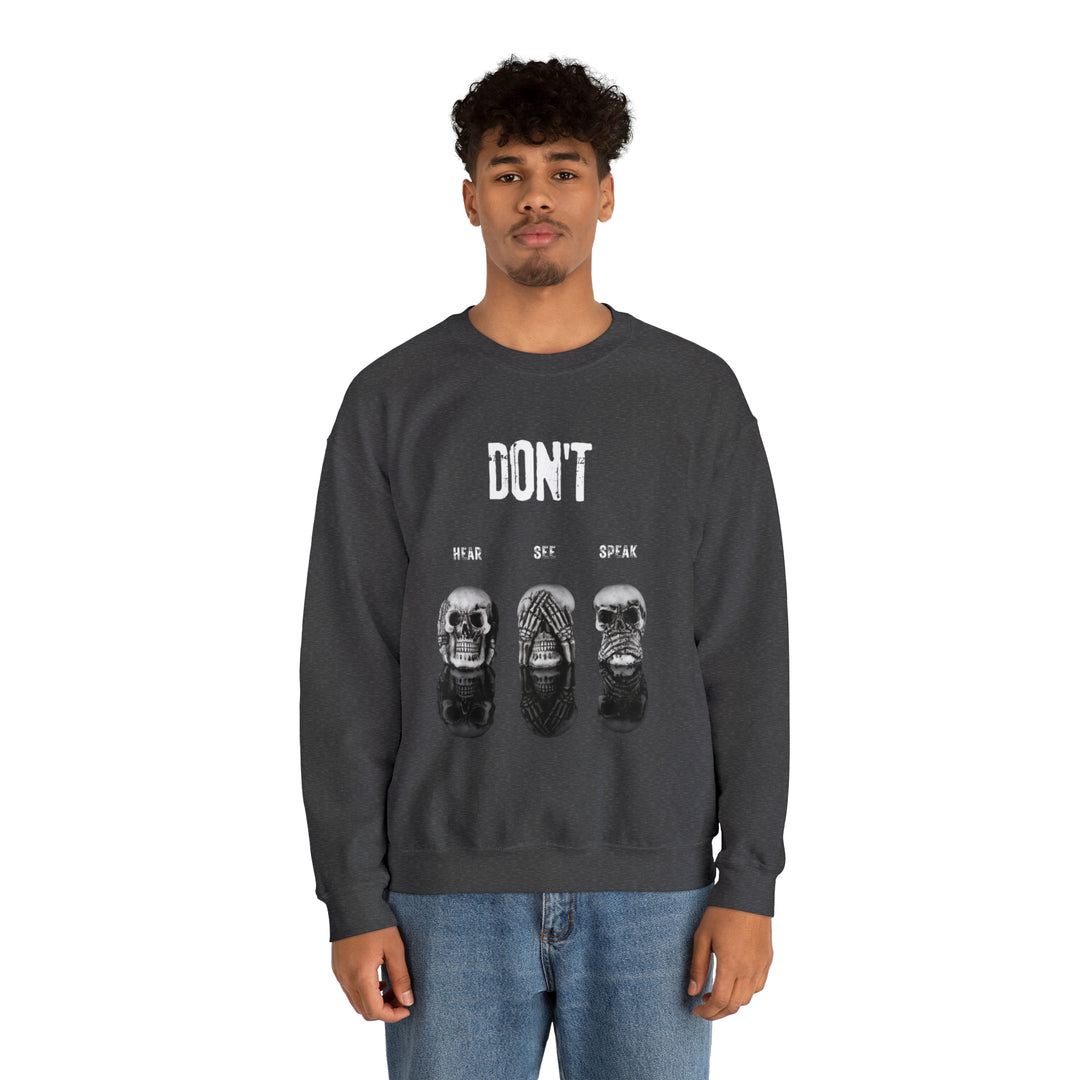 Don't Unisex Heavy Blend™ Crewneck Sweatshirt - Wave Fusions