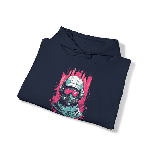 Gas Mask Astronaut Unisex Hoodie - Wave Fusions