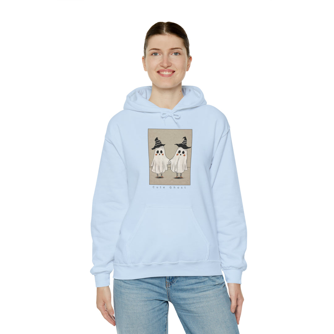 Cute Ghost Unisex Hoodie - Wave Fusions