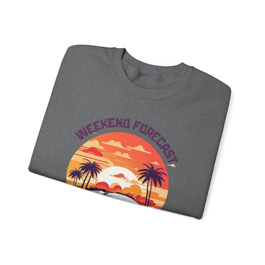 Weekend Forecast Van Life Sweatshirt - Weekend Forecast Sunset Edition