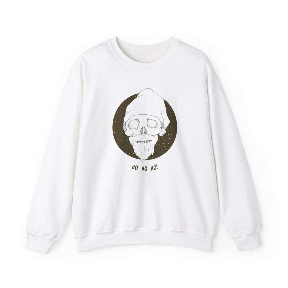 Dark Santa Skull Holiday Sweatshirt