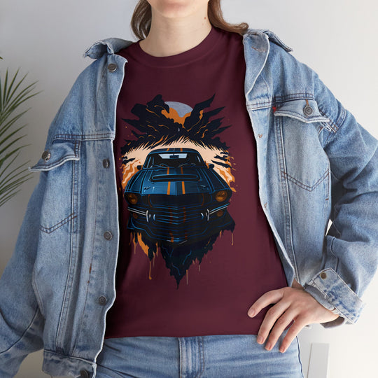 Muscle Car Enthusiast T-Shirt - Revved Up Style