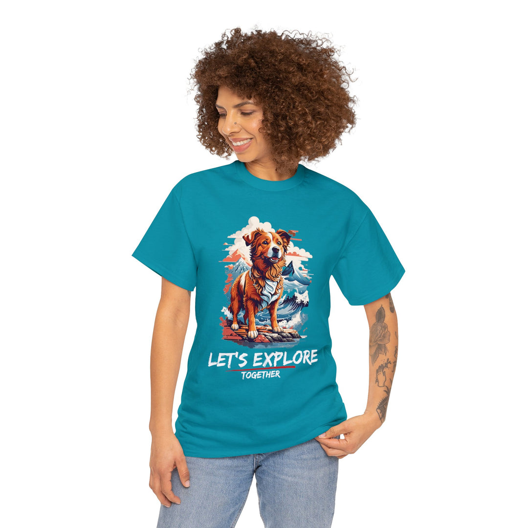 Lets Explore Together Adventure Buddy T Shirt