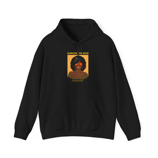 Darker the Skin Graphic Art Hoodie