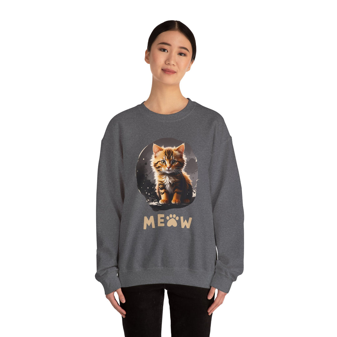 Lunar Kitten Sweatshirt - Moonglow Cat