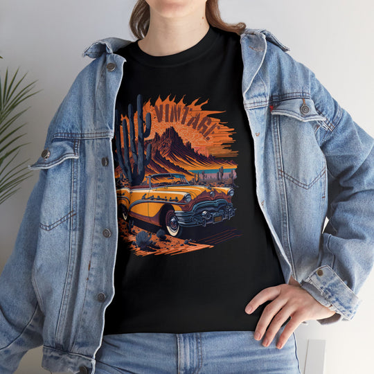 Vintage Desert Ride T-shirt - Vintage City Fashion