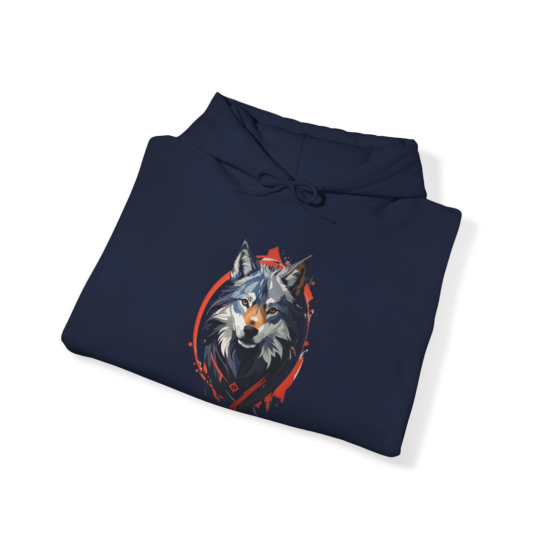 Alpha Wolf Crest Hoodie - Wilderness Royalty