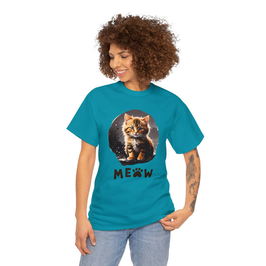 Lunar Kitten T-Shirt - Moonglow Cat