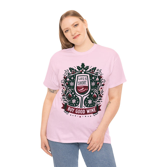 Buy Good Wine Unisex T Shirt - Wave Fusions