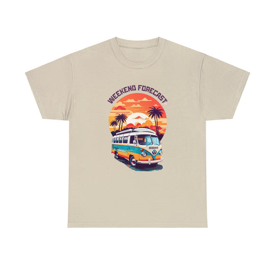 Weekend Forecast Van Life T-Shirt - Weekend Forecast Sunset Edition