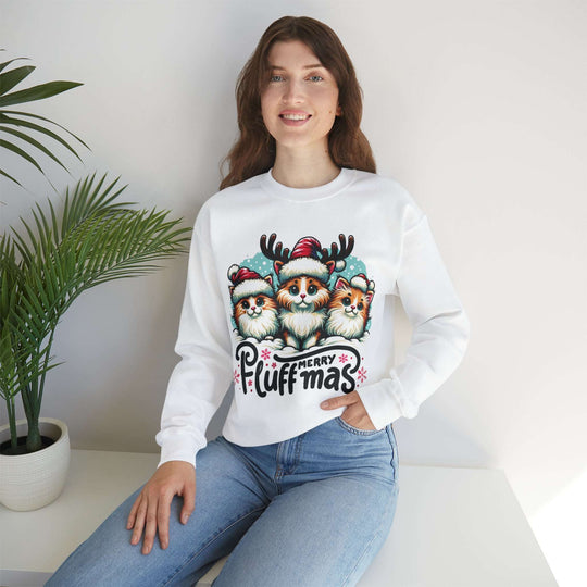 Merry Fluffmas Christmas Unisex Sweatshirt