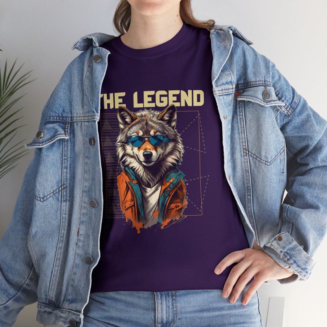 The Legend Wolf T-Shirt - Wolf in Shades