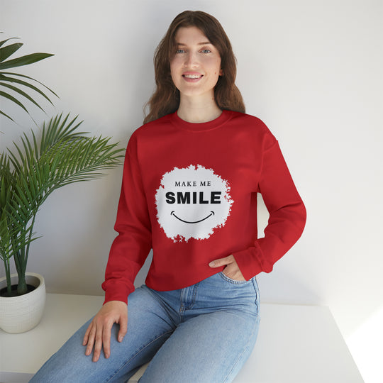 Smile Unisex Heavy Blend™ Crewneck Sweatshirt - Wave Fusions