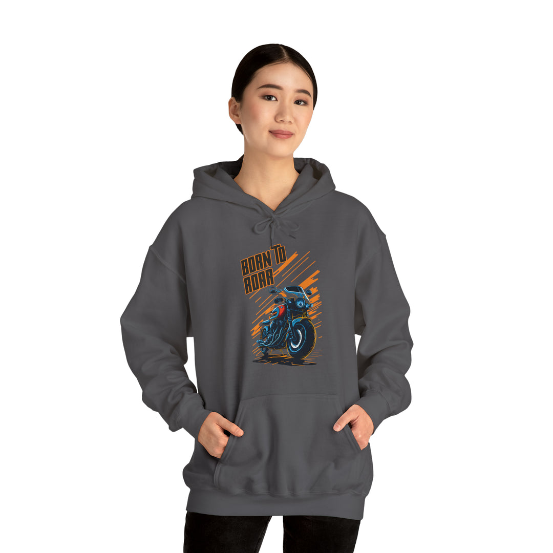 Born To Roar Unisex Hoodie - Wave Fusions