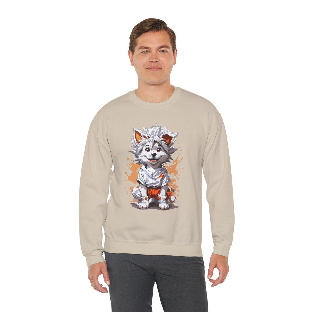 Sporty Pup Sweatshirt - Athletic Spirit