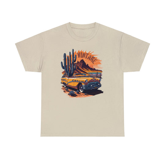 Vintage Desert Ride T-shirt - Vintage City Fashion