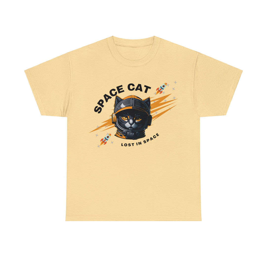 Space Cat Astronaut T-Shirt - Lost In Space