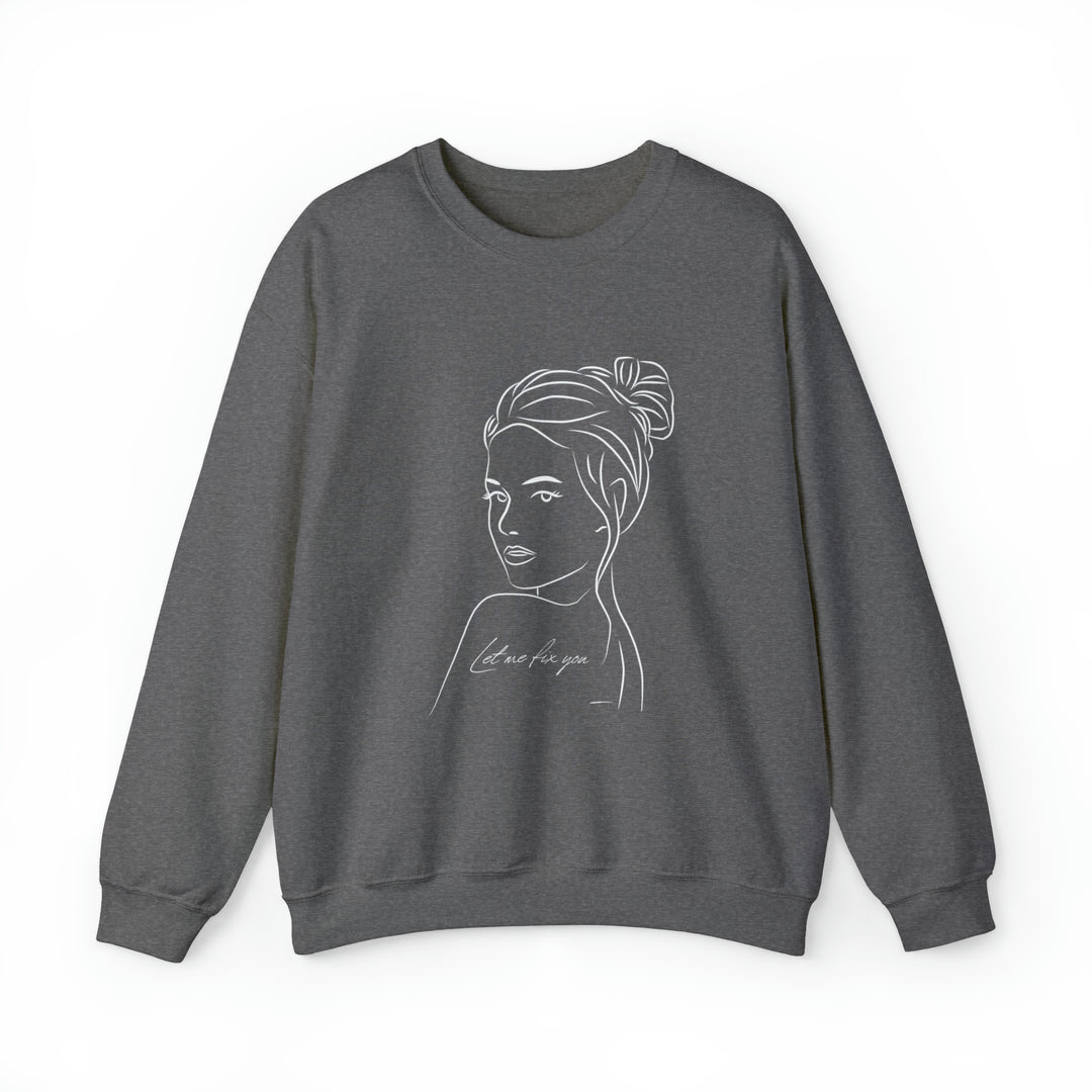 Let Me Fix You Unisex Heavy Blend™ Crewneck Sweatshirt - Wave Fusions